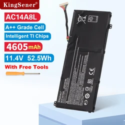 11.4V 4605mAh AC14A8L Laptop Battery For Acer Aspire VN7-571 VN7-571G VN7-591 VN7-591G VN7-791G Series MS2391 KT.0030G.001