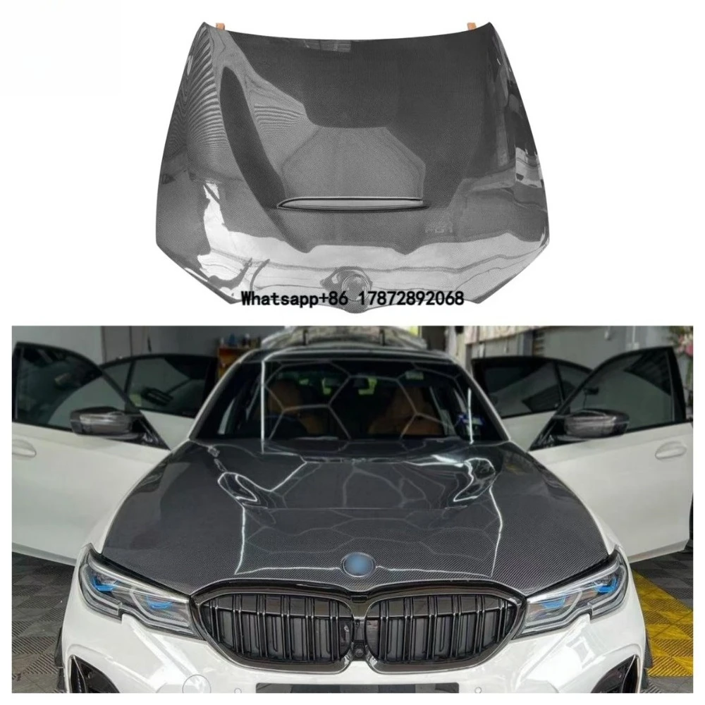 

Hight Quality GTS Style Carbon Fiber Engine Hood Cover for 3 Series G20 G28 2019-2023 Carbon Fiber Hood