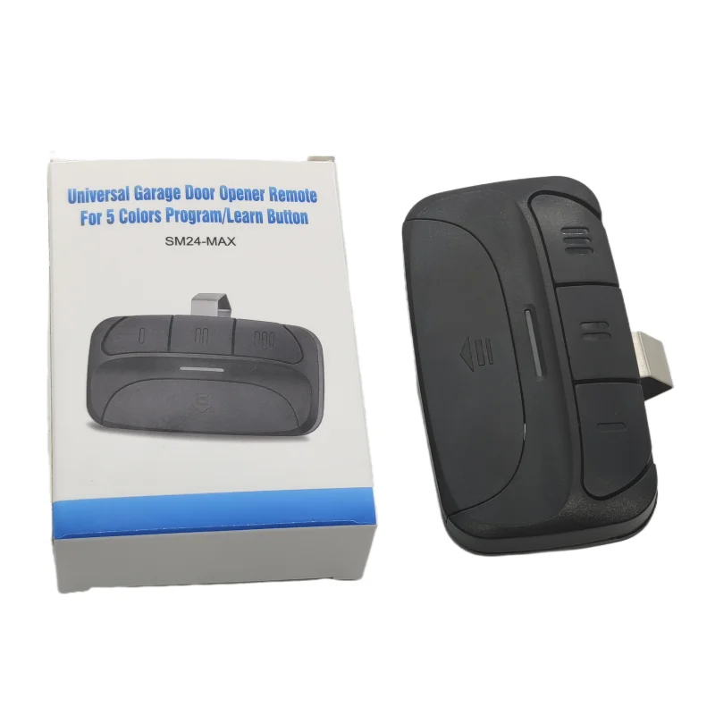 New Compatible 310mhz/315mhz/390mhz Without DIP Switch Garage Door Remote Control Transmitter Learning Button Garage