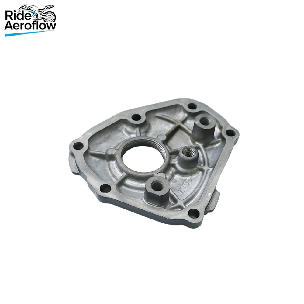 Right Engine Oil Pump Cover Crank Case Crankcase For Yamaha FZ R1 YZFR1 YZF-R1 2004 2005 2006 2007 2008 Motorcycle Accessories view 6