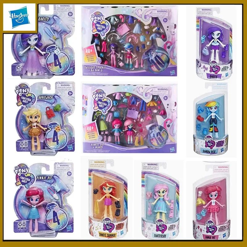 

Hasbro Original My Little Pony Anime Figure Variety Mini Doll Fashion Good Friend Action Figure Toys for Boys Girls Kids Gift