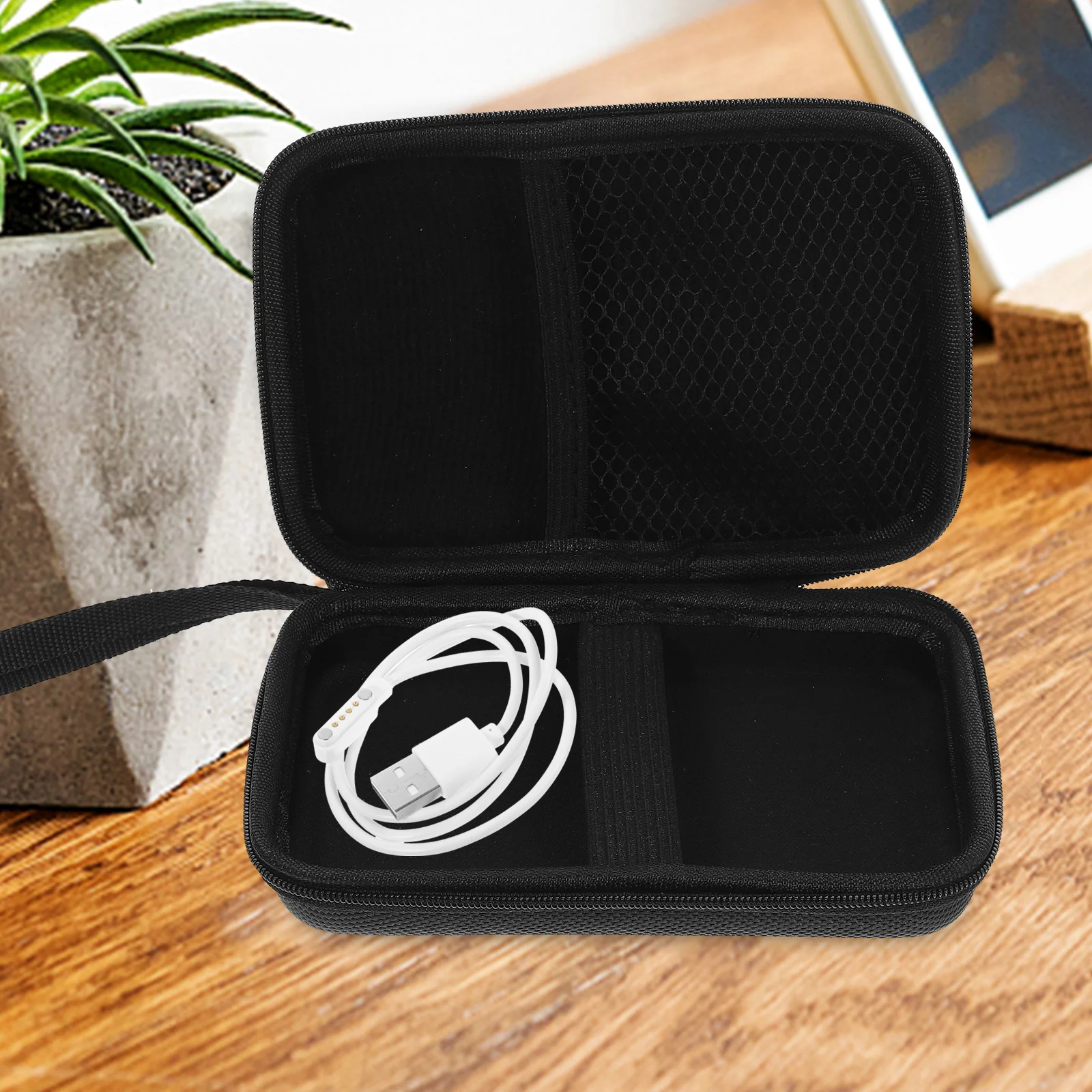 Portable Hard Drive Bag Sling Bags Hearing Case Earphone Organizer Small Storage Box Travel