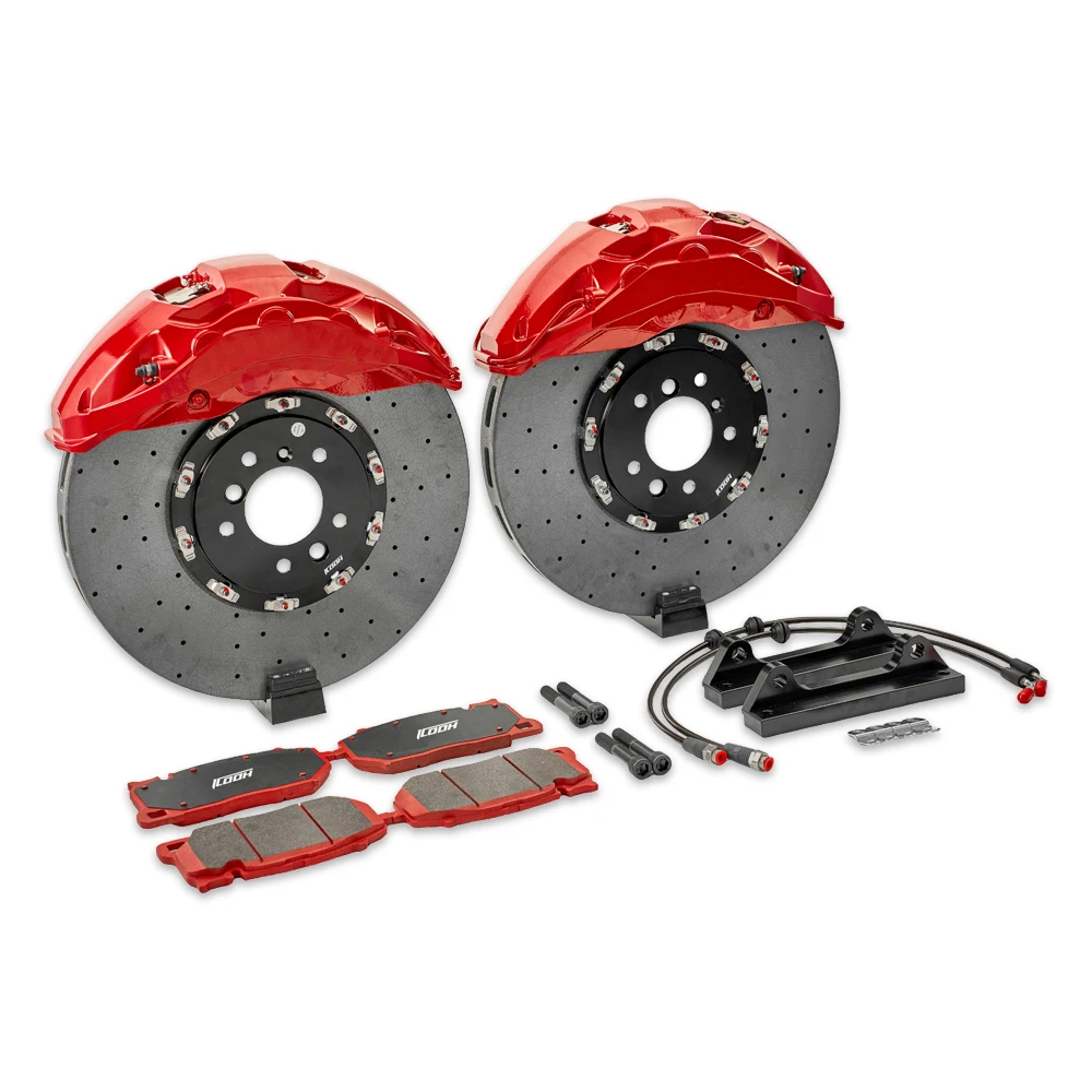 440x40 10ピストンカーボンセラミックブレーキキット新品ディスクローター フォルクスワーゲン トゥアレグ 2002年以降用