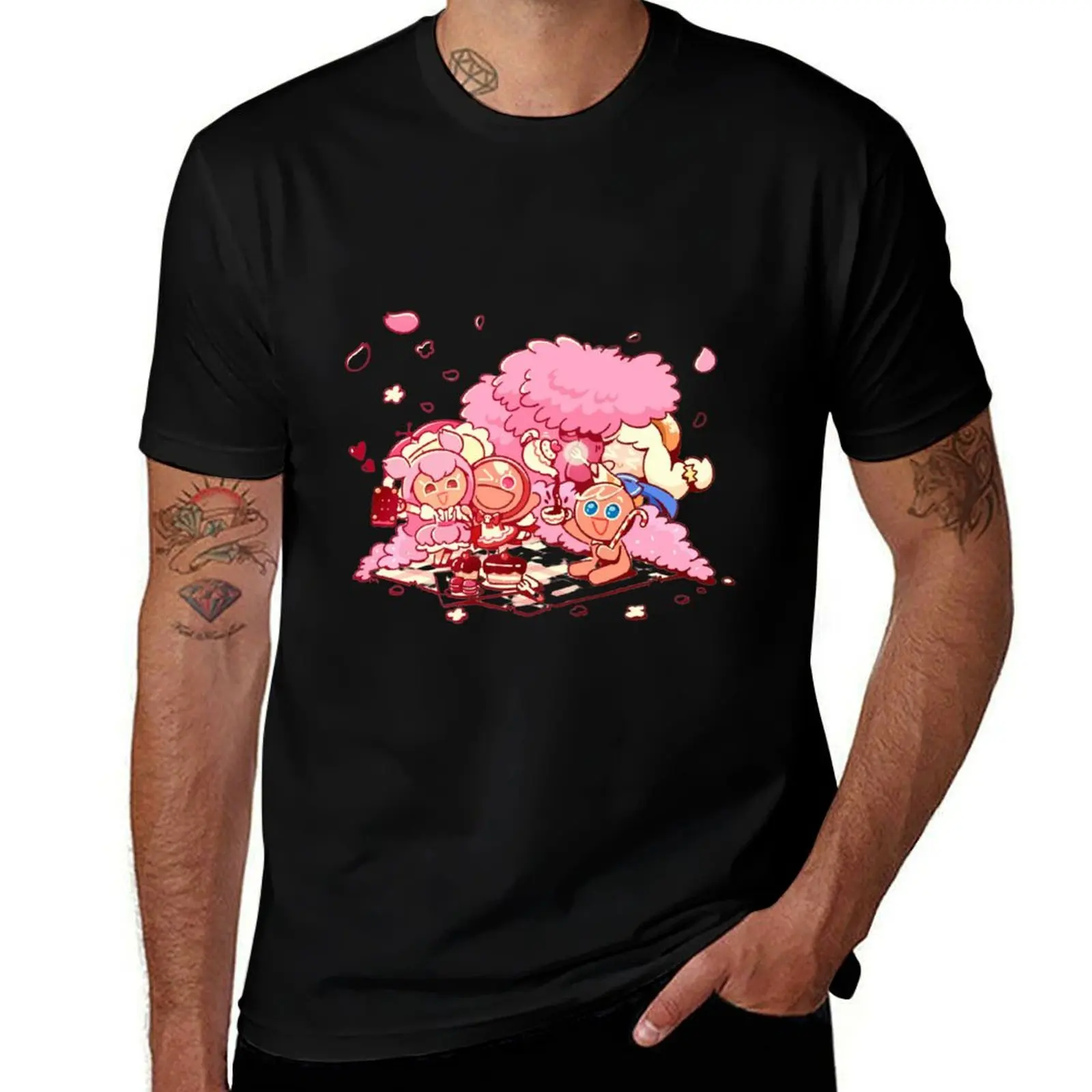 

cookie run kingdom T-Shirt blanks Luxury man man t shirt plain white t shirts men