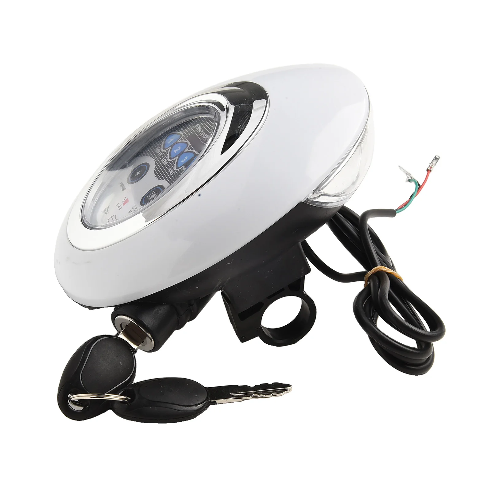 

Аксессуары для электрических велосипедов Ключ для электрического велосипеда Фара для электрического велосипеда Черный, белый, черный и белый АБС-материал Хорошая совместимость