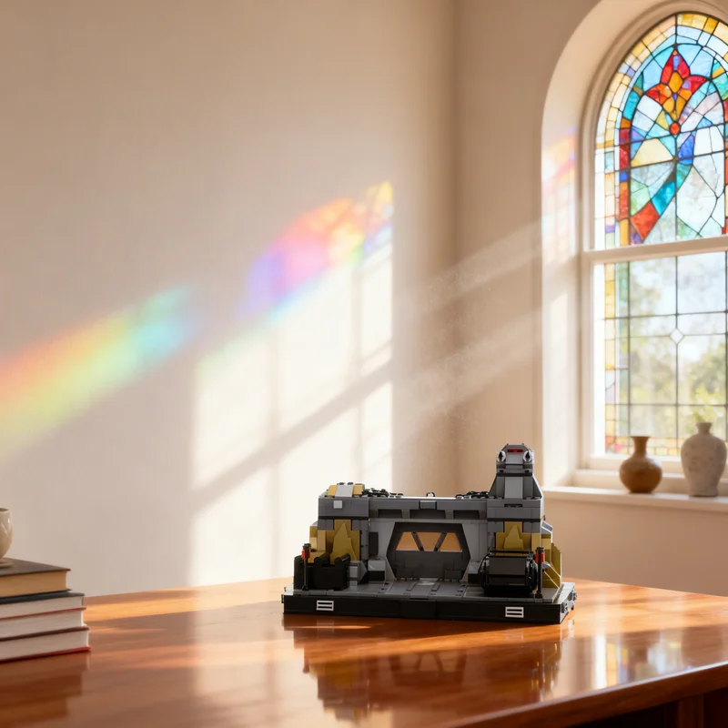 

744pcs MOC Ambush On Mandalore Diorama Extension Star Battle Model Building Blocks Architecture Toy Christmas Gifts Brick Kids