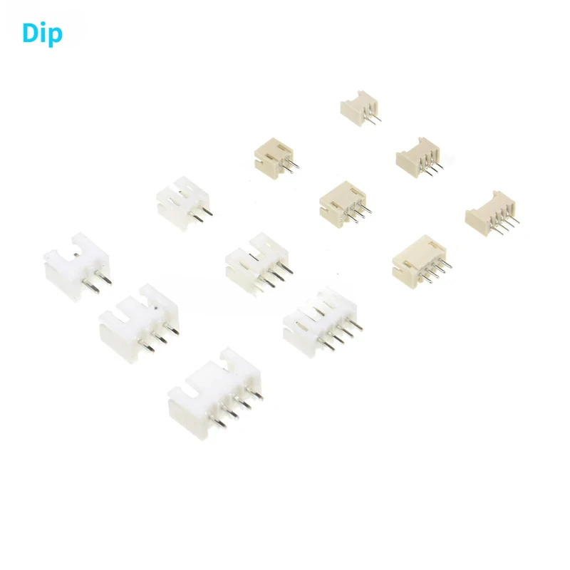20 Stück SH1.0 1.25 ZH1.5 PH2.0 XH2.54 mm Stecker-Stiftleistenbuchse DIP/Rechtwinklig RA SMD SMT 2/3/4/5/6/7/8/9/10/12P Wafer