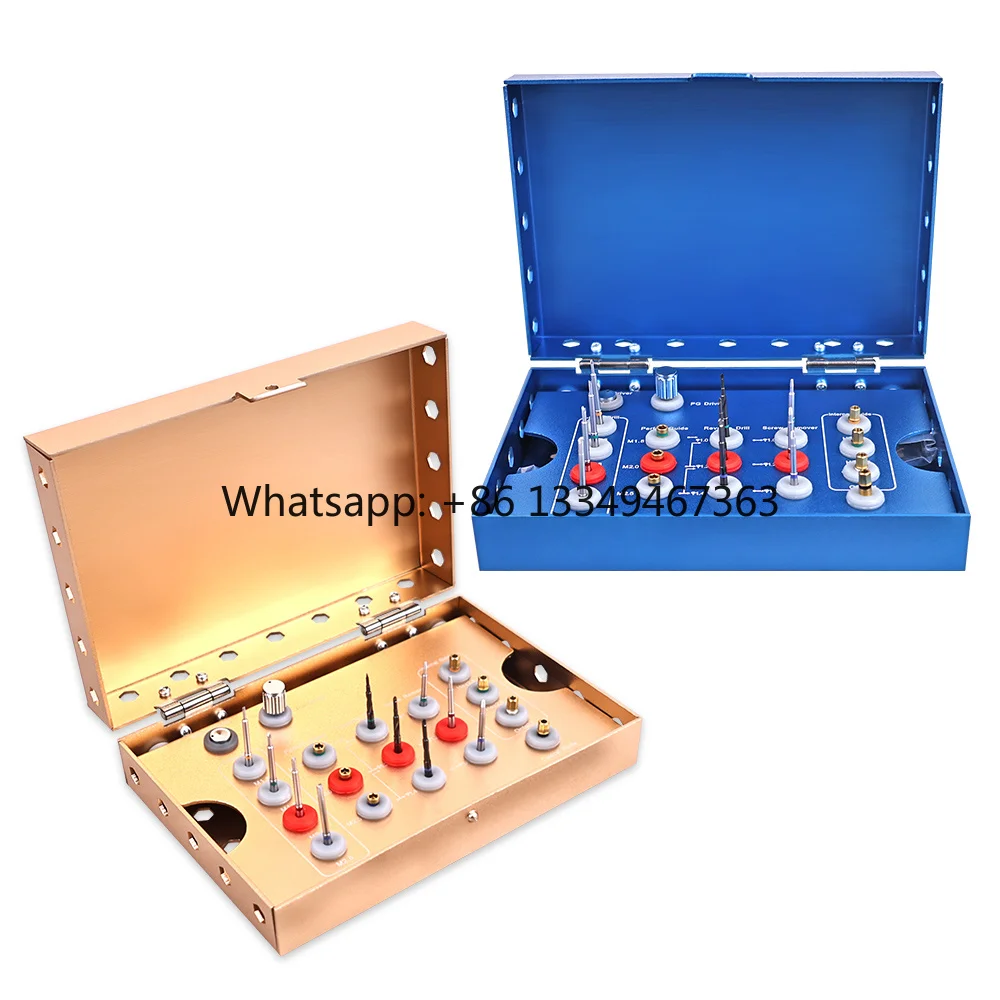 

Dental Broken Screw Remover Kit Drill Guide Extraction Surgical Manual Stainless Steel Wholesale Surgery Kit