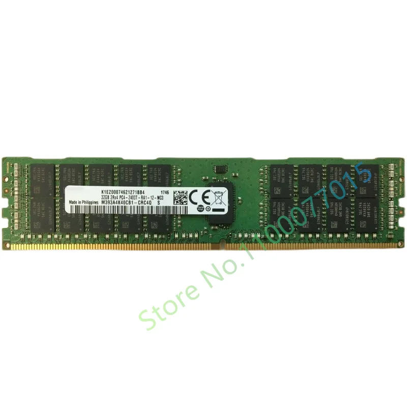 1 PCS 32G 2RX4 PC4-2400T ECC For Samsung Server RAM Before Shipment Perfect Test