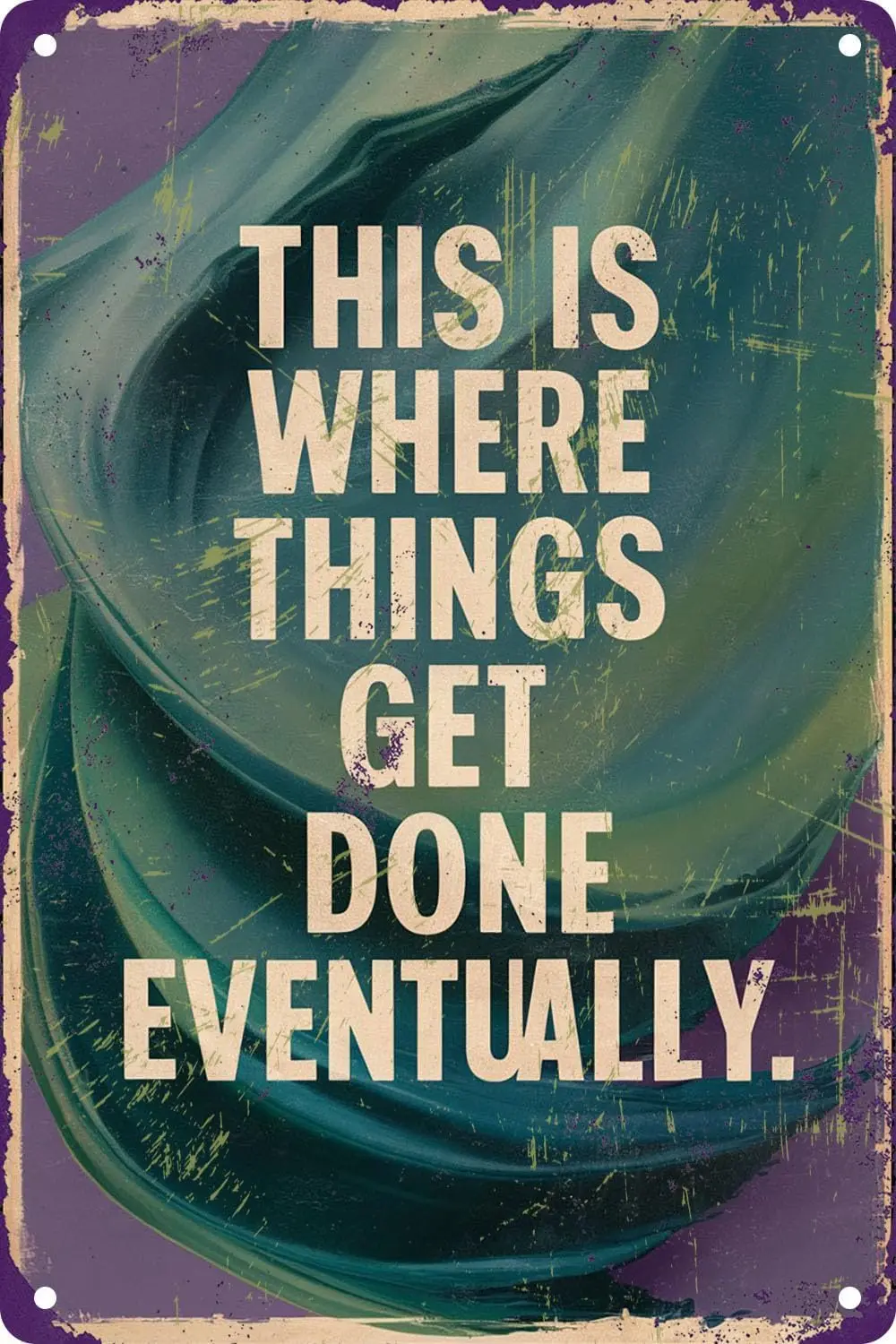 Винтажный металлический жестяной знак, мужской магазин, это где готовится закончиться, металлический знак, настенный художественный плакат, подарки, забавная работа N