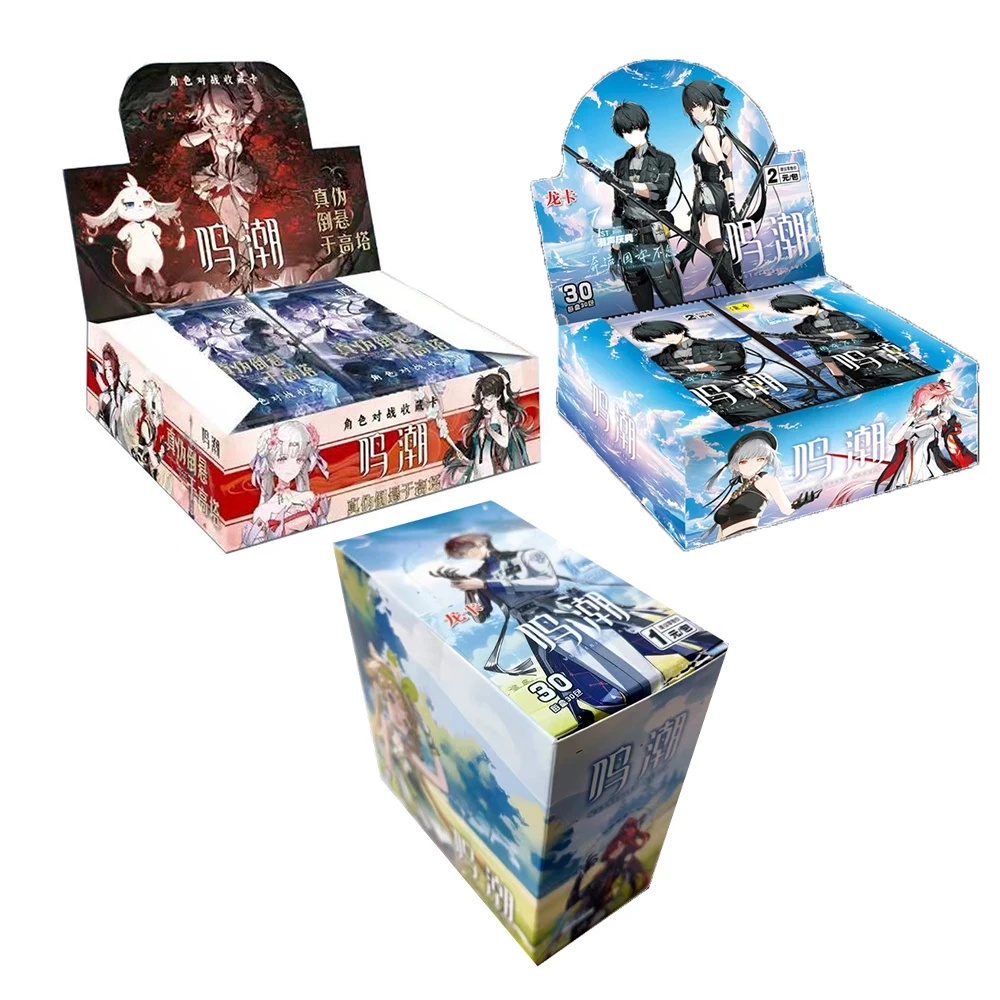 

Genuine Wuthering Waves Collection Cards Ultra Rare Limited Edition Rover Anime Character Cards Peripheral Toy Gift for Fans