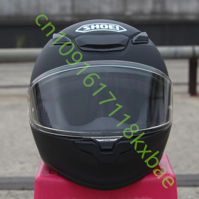 Full Face Motorcycle Helmet SHOEI Z8 RF-1400 NXR 2 Helmet Riding Motocross Racing Motobike Helmet,MATT BLACK