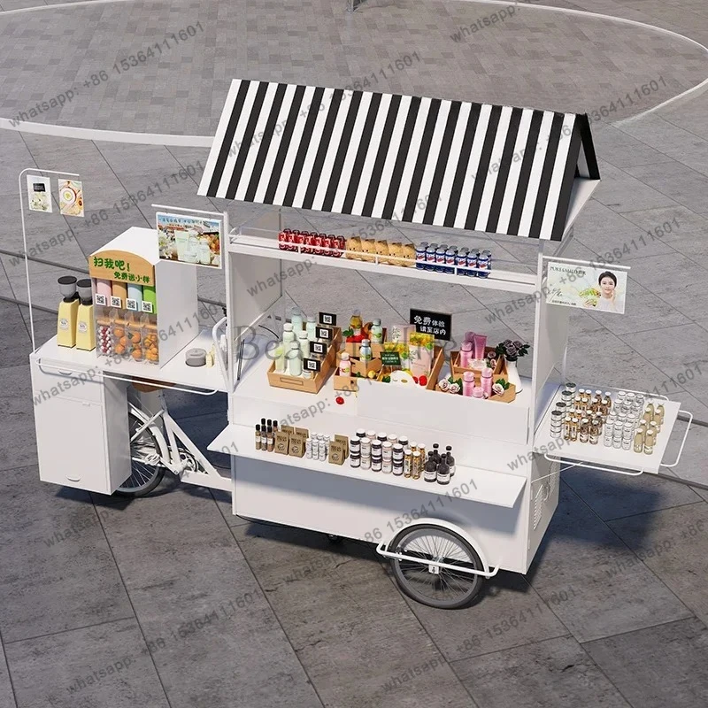 Scenic area commercial truck market exhibition drainage publicity car movable coffee car multi-functional stall snack car