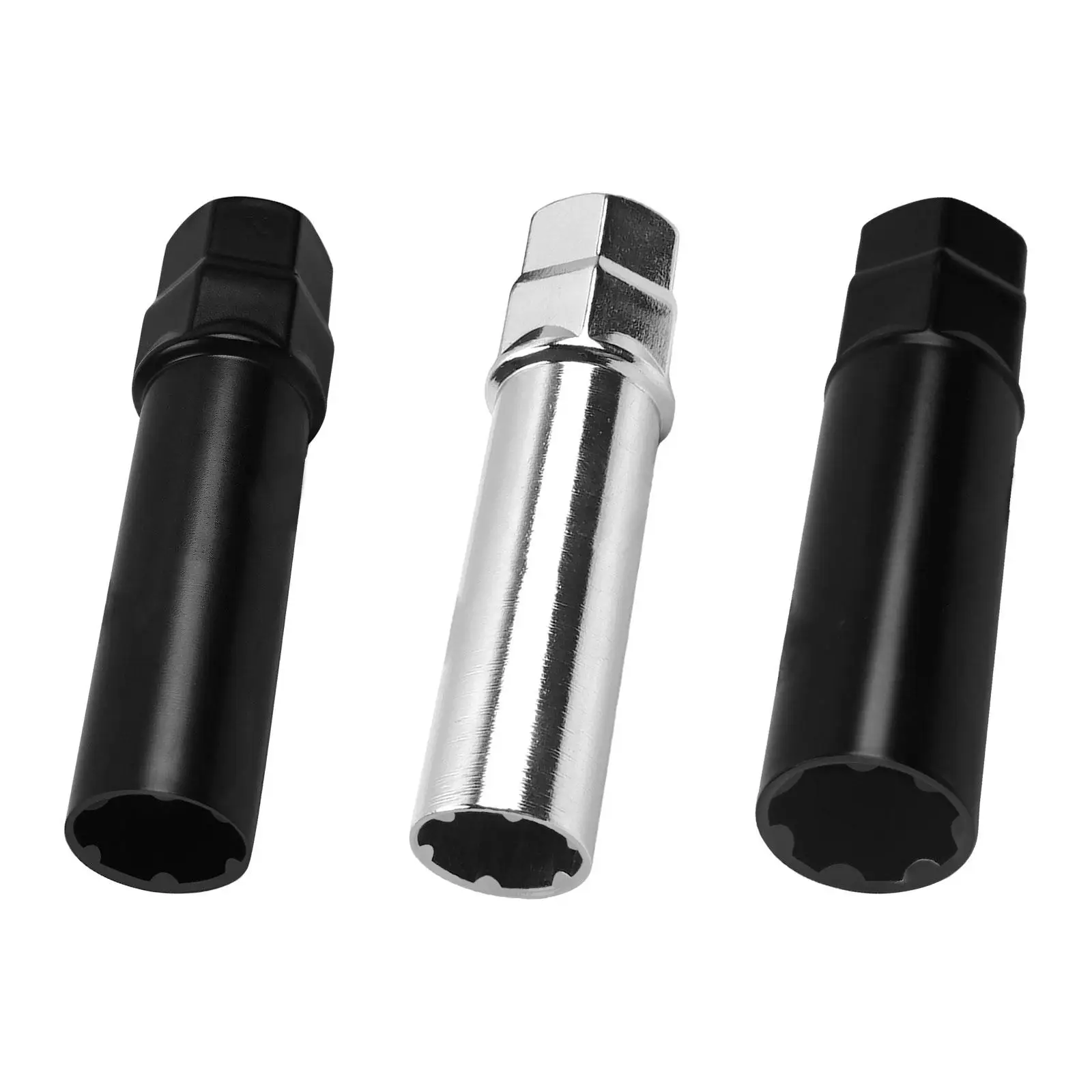 Lug Nuts Tuner Socket Key Versatile Tool Professional Lugnuts Sockets High Performance Carbon Steel Drive Tuner Socket Key Tool