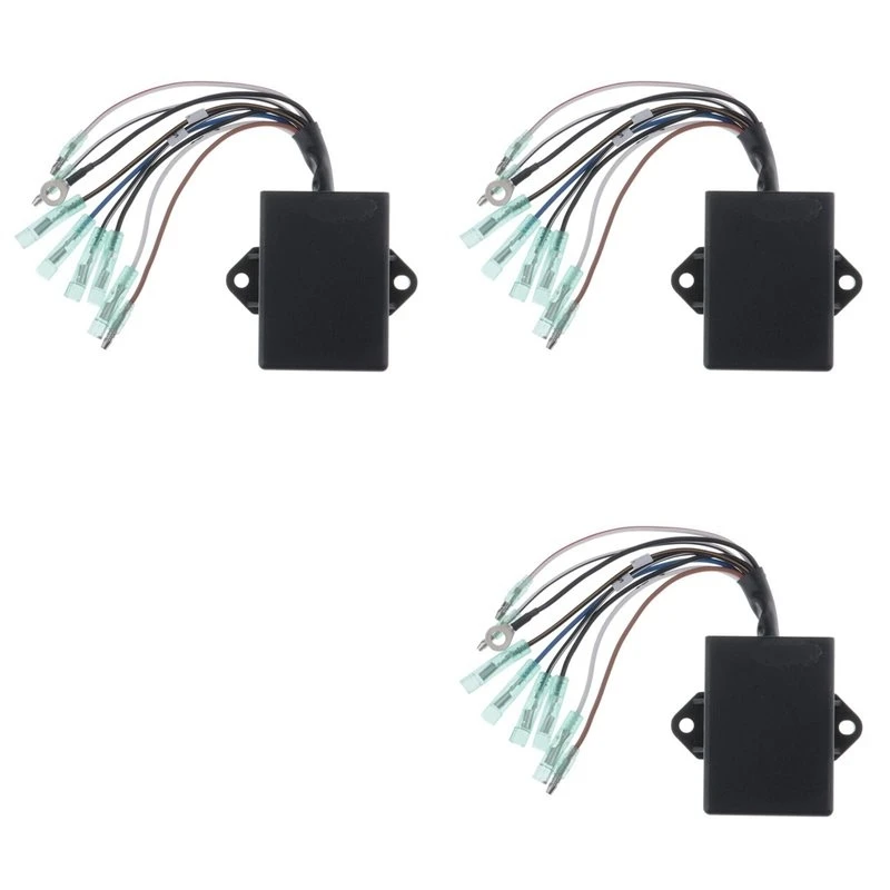3X 61N-85540-00 61N-85540-13-00 CDI Coil Unit Assy For 2 Stroke Outboard 25- 30 HP