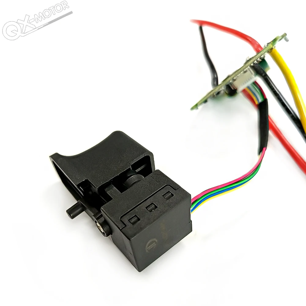 QX-MOTOR 1000W circuit board controller (with switch) and 50mm EDF 12blade fan CCW 3300KV brushless motor for Violent fan Parts