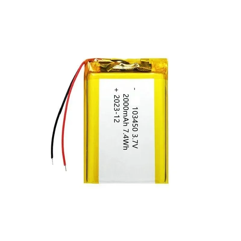 [New] 100pcs 102050 103040 103030 103048 103443 103450 Polymer lithium battery 3.7V 1500mAh