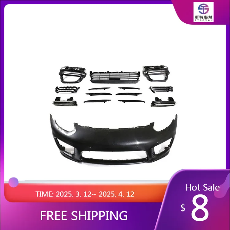 

High Quality 970.2 Upgrade Turbo Style BodyKit Daytime Running Lights Car Bumpers Body Kit for PorscheS 970 2014-2016