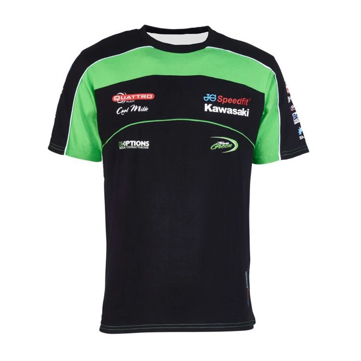 

Kawasaki Team Short Sleeves T-Shirt Outdoor Equipe Unisex Summer Rider Breathable Motorcycle T-shirt Fashion Cool Gift