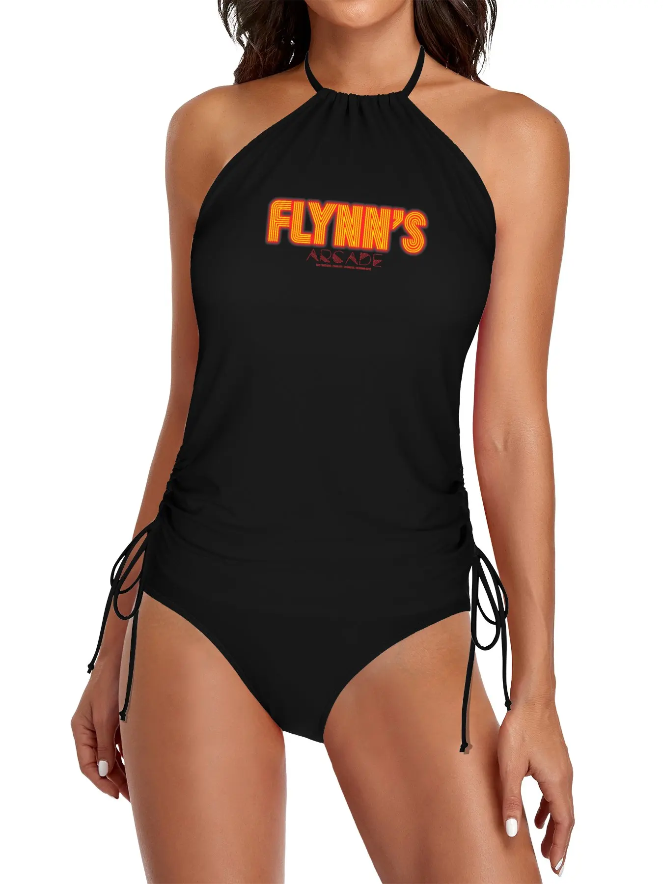 

Flynns Arcade - Tron Split Swimsuit Set Beach shirt Bikini for women beach essentials kawaii swimsuit