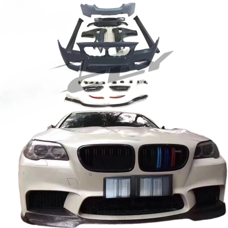 

Car Accessories Auto Bumper for 5-series F10/F18 Modified M5 Car Bumper Body Kit Front Rear Bumper Side Skirts Fenders