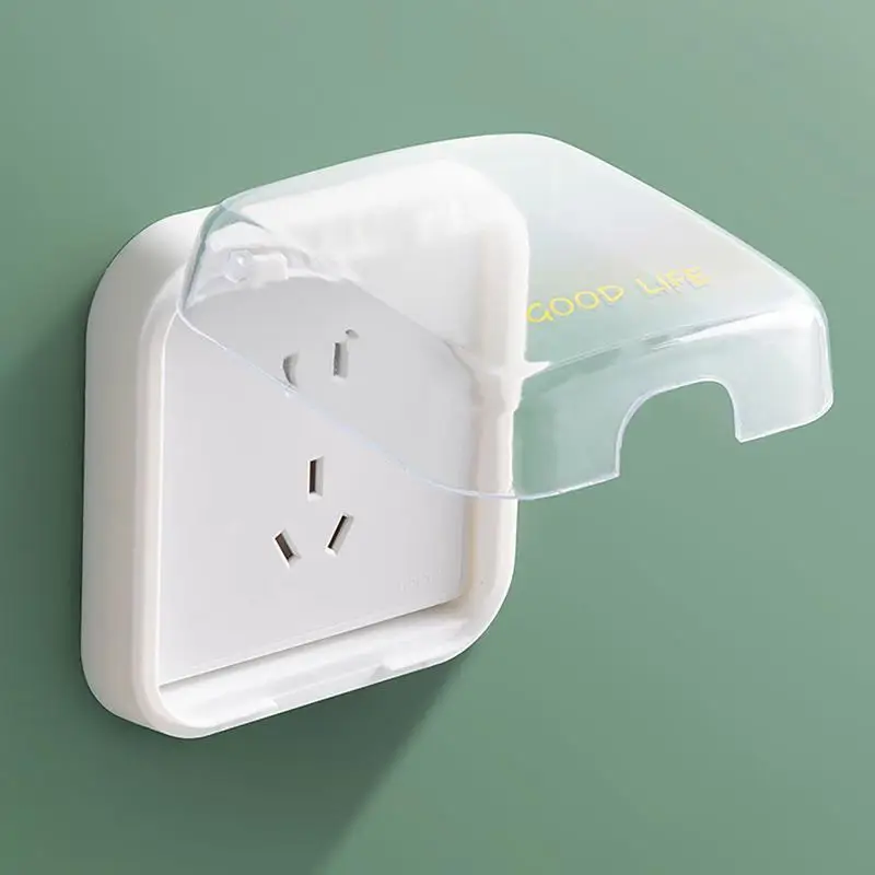 Caja de salida para exteriores, cubierta de enchufe resistente a la intemperie, caja eléctrica con cubierta de salida para baño y exterior