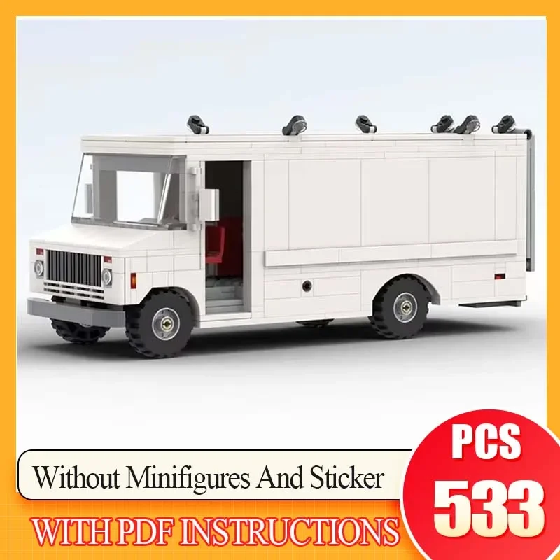 

Future Van подарки игрушки для детей известные фильмы модель автомобиля Moc строительные кирпичи сборка технология модульные блоки наборы «сделай сам»