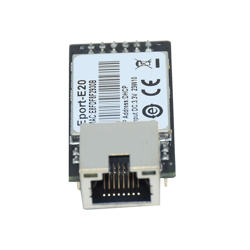 N11R--Eport-E20-Network-Server-Port-3.3V-Serial-To-Ethernet-Embedded-Module-IOT-Device-Sokongan-DHCP-TCP-IP-Telnet-Modbus-TCP
