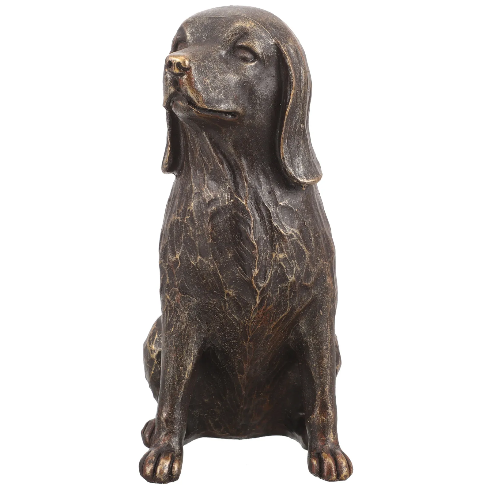 

Dachshund Statue Resin Dog Figurine Puppy Sculpture Garden Ornament Home Office Decor Desktop Dog Statues Outdoor Animal Statue