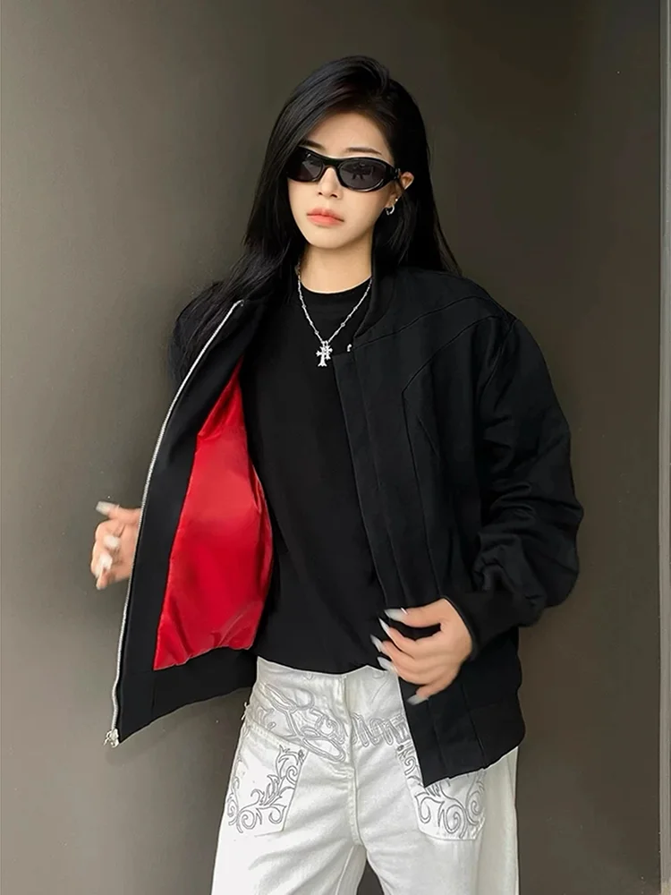 

Мужская осенняя верхняя одежда Cleanfit Bla Red Inner ort Pilot Jaet в американском стиле с инвертированным дизайном, модель Sensation