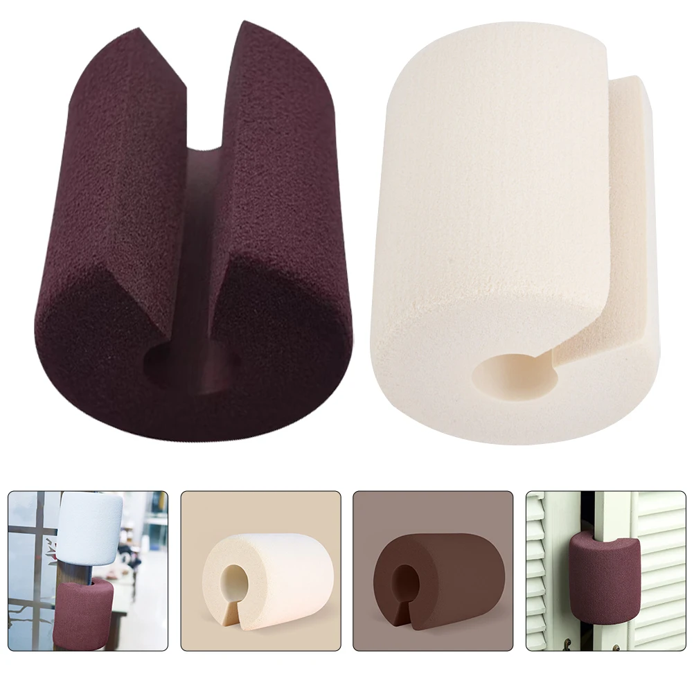 

4pcs Door Safety Stopper Baby Proofing Guard Prevent Door Slamming Finger Pinch Protector Home Childproofing Bumper