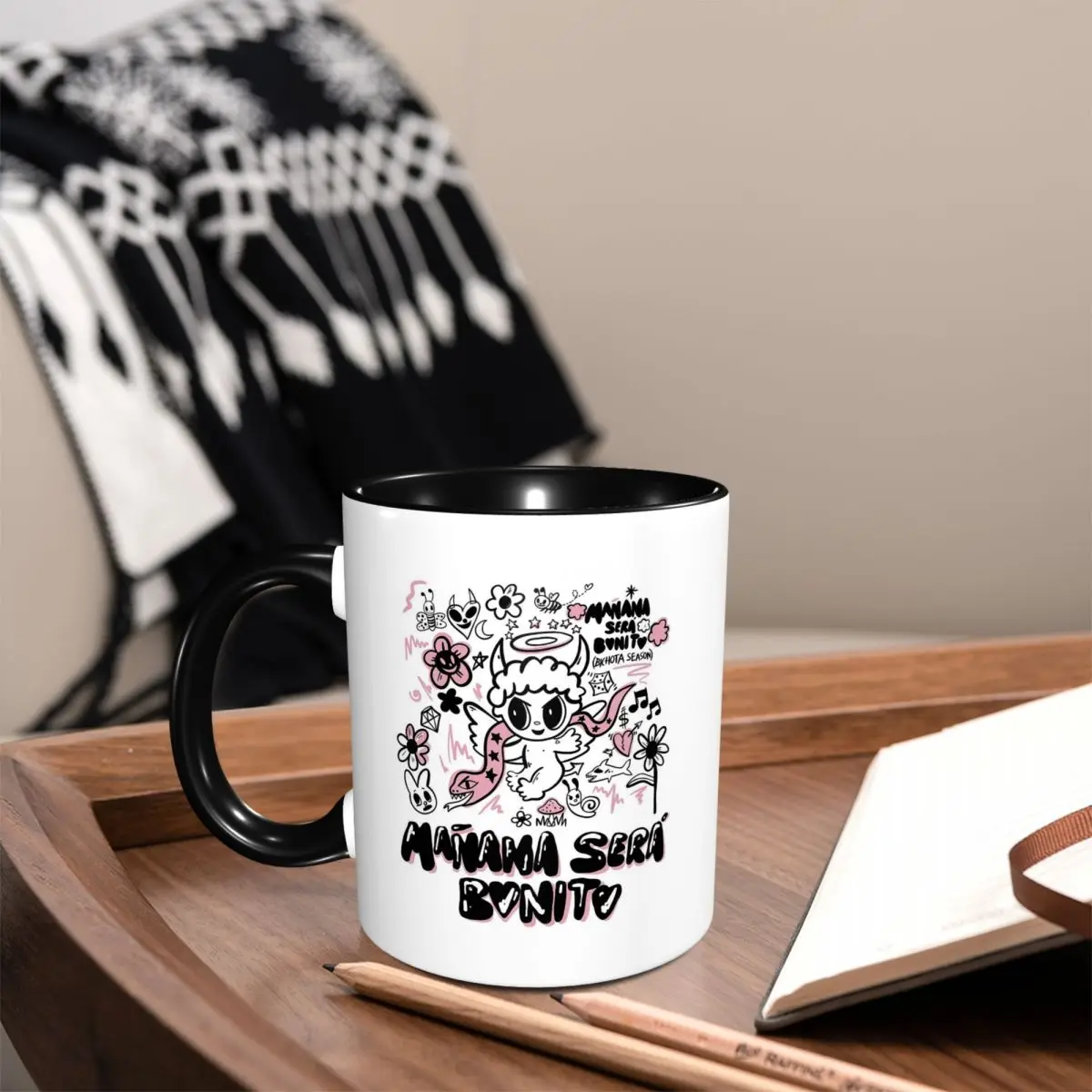 Reggae Ainger Bichota Season Karol G Mug Funny Ceramic Coffee Cups Tea Mugs Milk Cup Drinkware Gift for Woman Man