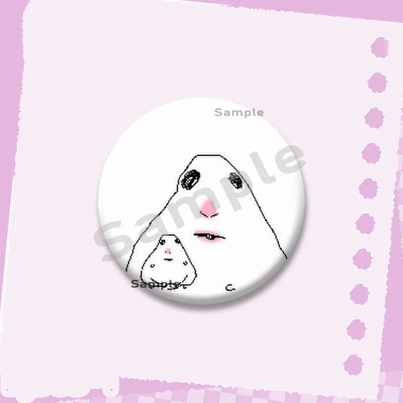 Kreative Lustige Hamster-Meme Emaille-Pins Niedliche Cartoon-Tier-Abzeichen Handgefertigte Runde Broschen für Kleidung Rucksack Accessoires Geschenke – Detail 8