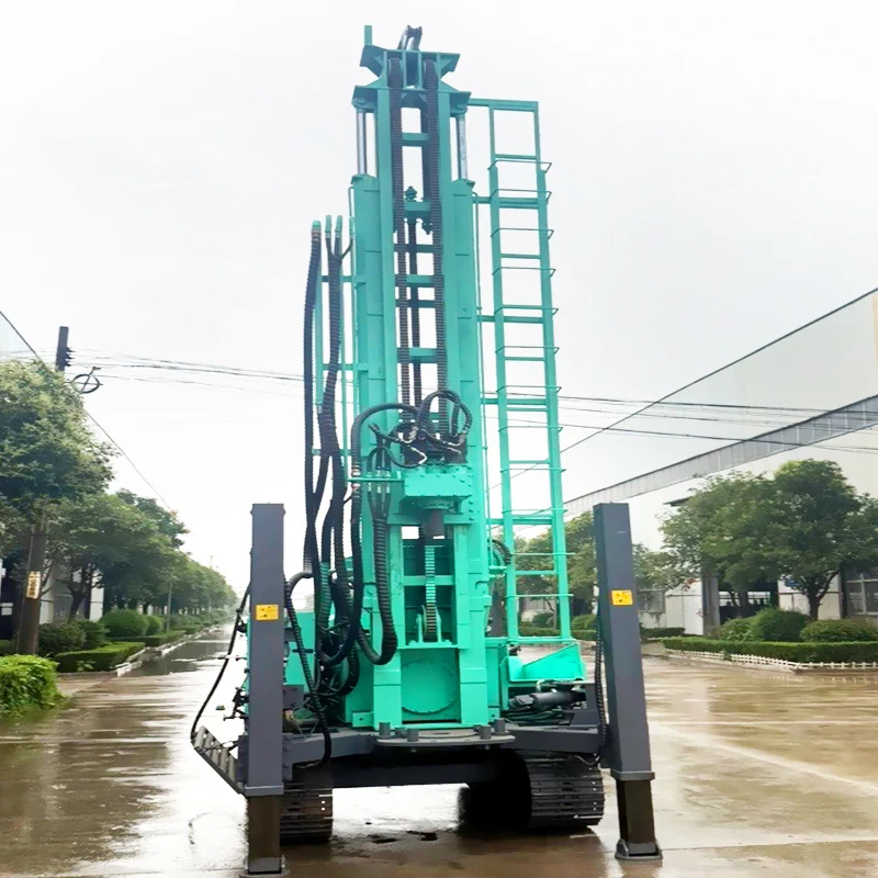 맞춤형 1150피트 공압식 경암 수중 시추기, 에어 컴프레서 포함 코어 심정 시추기