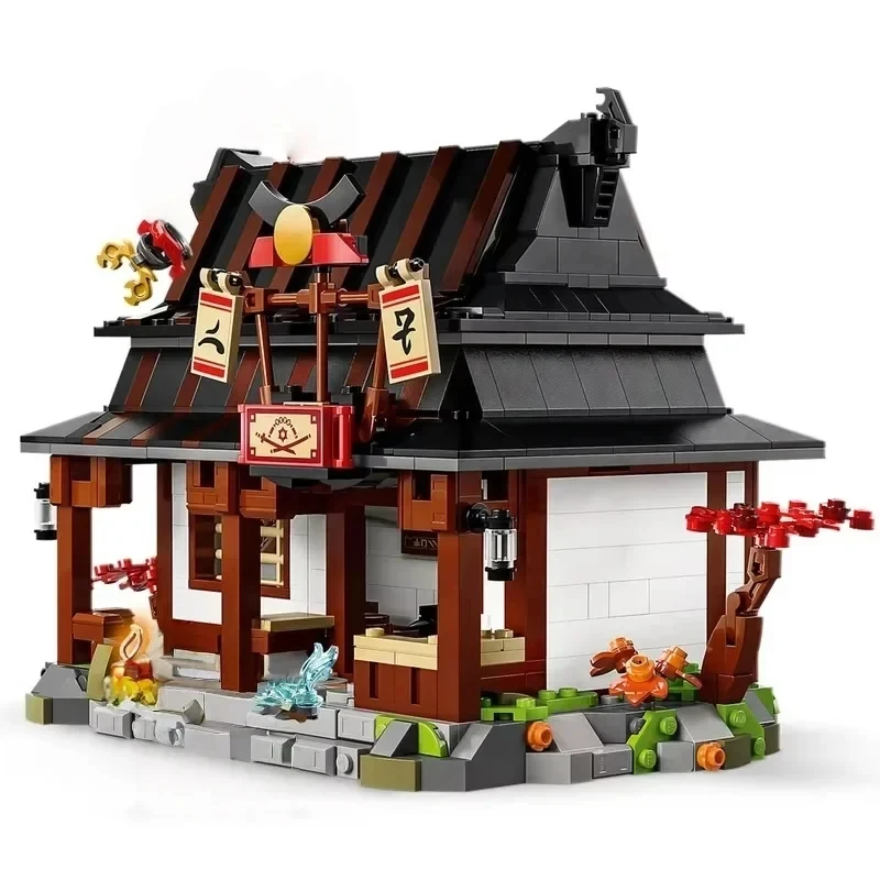 2026 Creative Series Ninja Four Weapons Blacksmith Shop Adult Difficult Assembly Kit Toy Model Gift Jewelry view 6