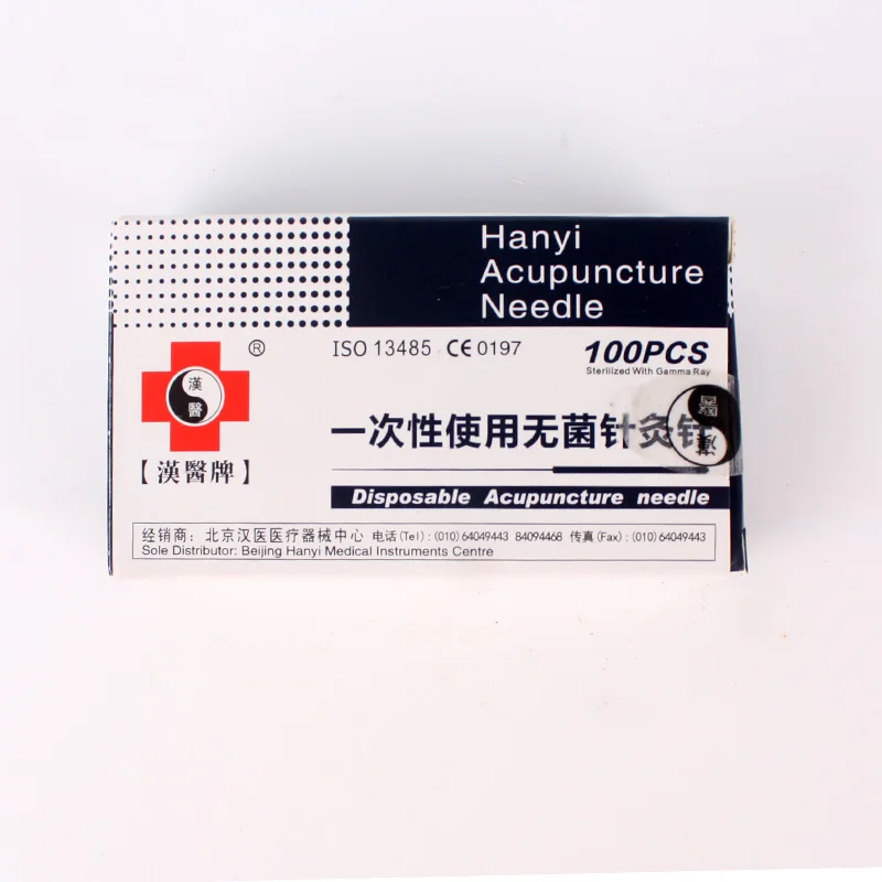 Hanyi Sec disposable acupuncture needle 100 pieces a box Individual packaging