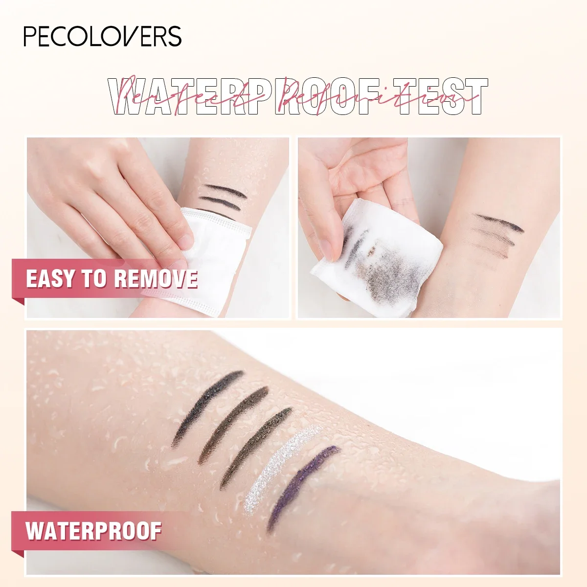 Stylo eyeliner waterproof, crayon ver à soie, éclaircissant les coins des yeux, pigment ultra fin, anciers de fard à barrage lisse, 256