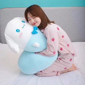 Sanrio Kuromi meine Melodie Zeichnung Plüschpuppe, Kawaii Pochacco Dog, Cinnamoroll, Plüschgröße, weiches Spielzeugkissen, Kissengeschenk, 70 cm 6 Hauptumsatz Big Doll 70 cm - №5