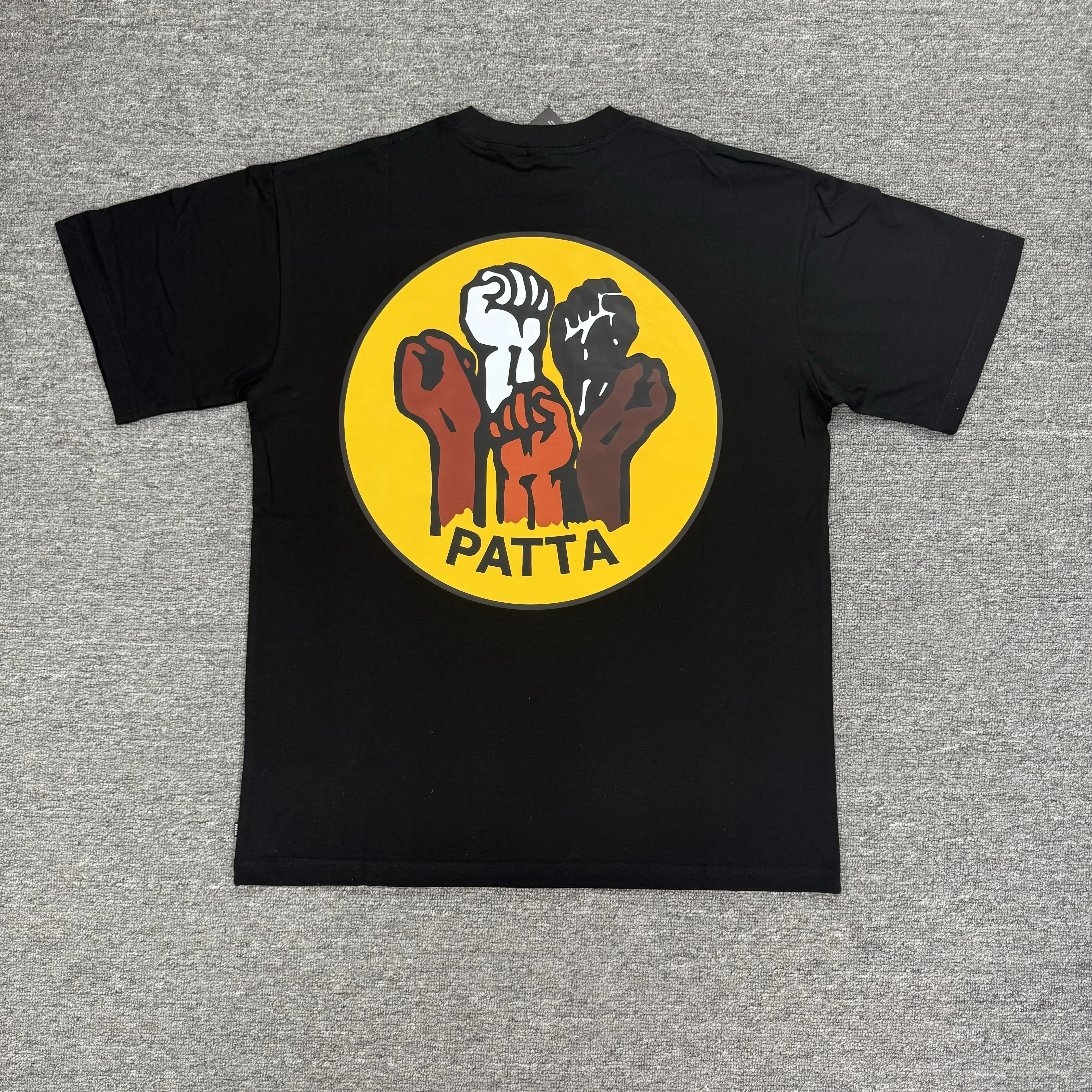 25ss High Quality PATTA T Shirt Fashion Women Men Summer Style Vintage Classic Style Tee
