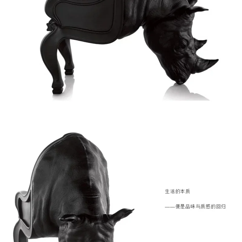 Bắc Âu Sáng Tạo Ghế Thiết Kế Nội Thất BYung Skkende I Thủy Tinh Ghế Trưởng Phòng Đoán Đoán Động Vật Hình Ghế