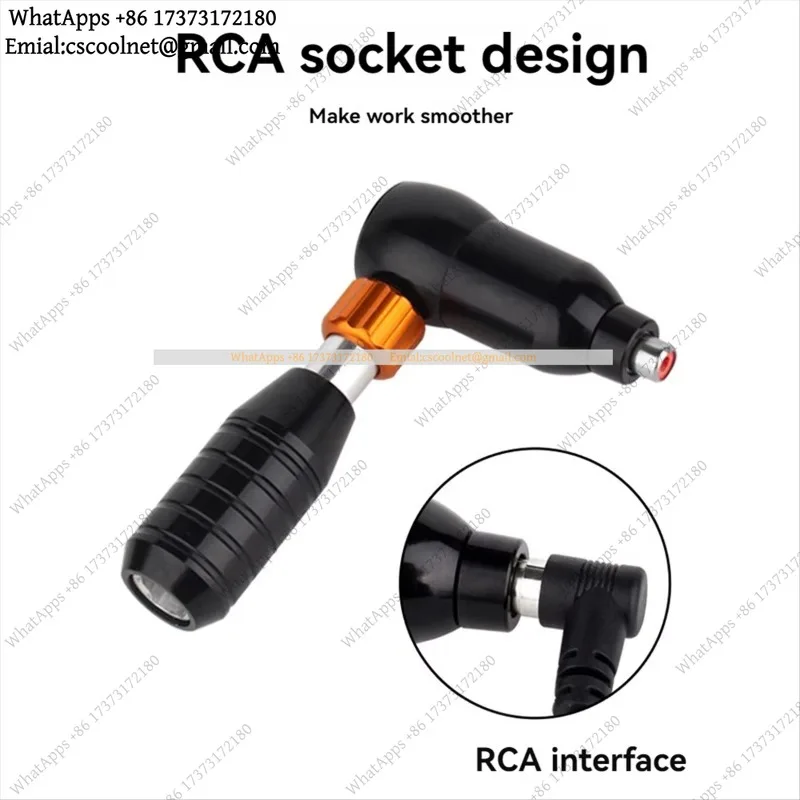 JS01 Professional Adjustable Rotary Tattoo Machine Hybrid Motor Pen Kit Permanent Makeup Equipment Supplies