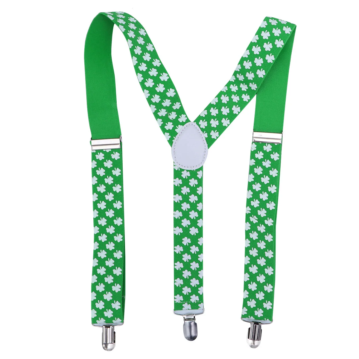 Kleeblatt-Hosenträger, hochwertiges St. Patrick's Day-Zubehör für Kostümparty, Parade, Sammeln, Feier, Dekoration