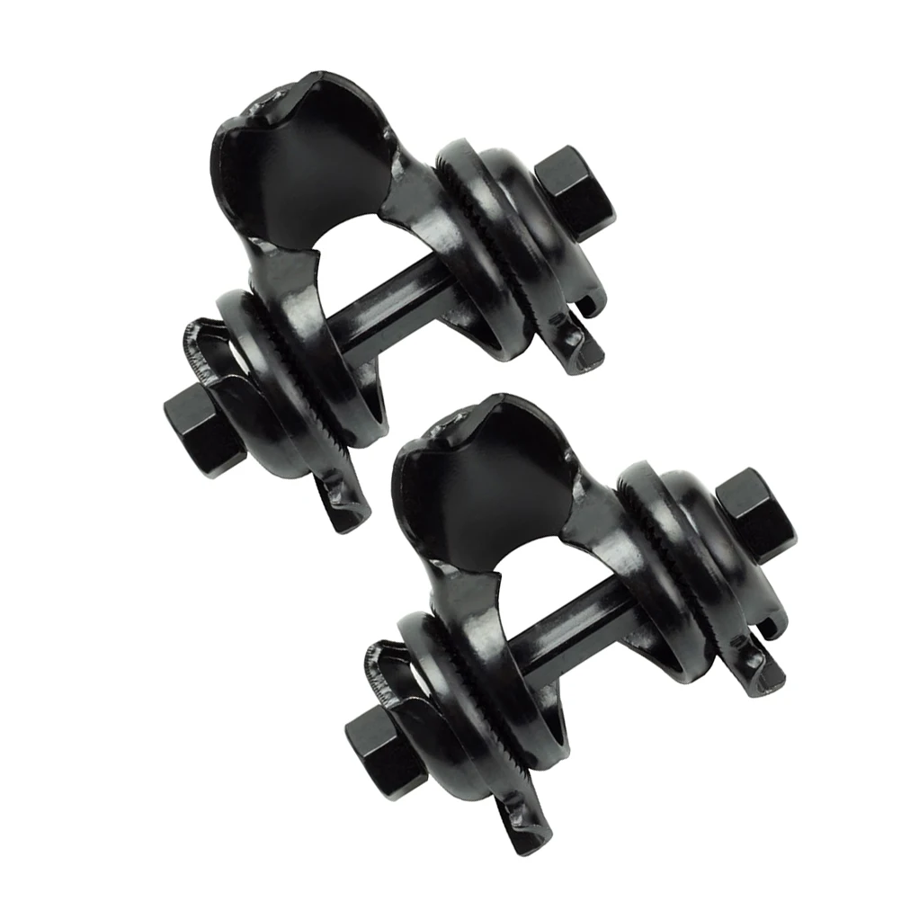 

2pcs Saddle Code Adjustable Post Clamp Universal Fit For Mountain Bike Quick Release Bicycle Saddle Adapter Seat Tube Clamp