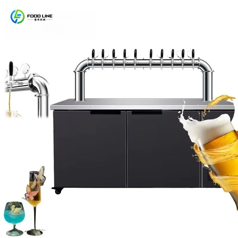 Customized Cooler Tower Beverage Dispenser Hot Sale Draft Beer And Beer Can Cooling Machine - view 6