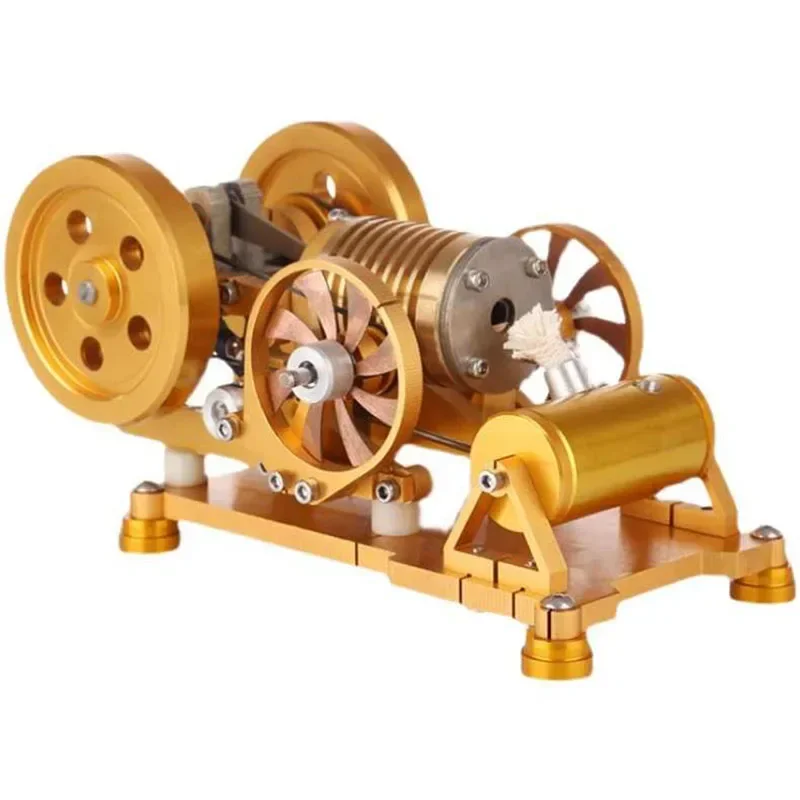 Modelo de motor Stirling de alta potencia, vapor absorbente de fuego, Alcohol, combustión externa, energía térmica, juguetes de investigación científica