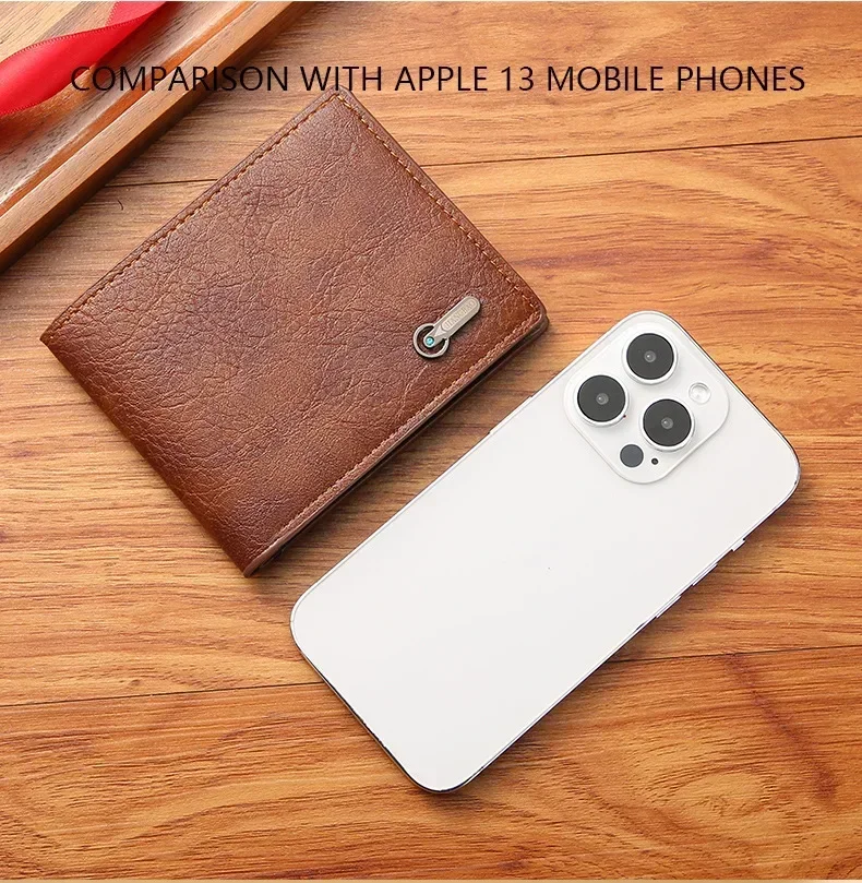 PU Leather Multiple Slot Casual Large Capacity Men Purse Black Coin Wallet Male Business ID Cards Holder Dollar Coin Money Bags image 3