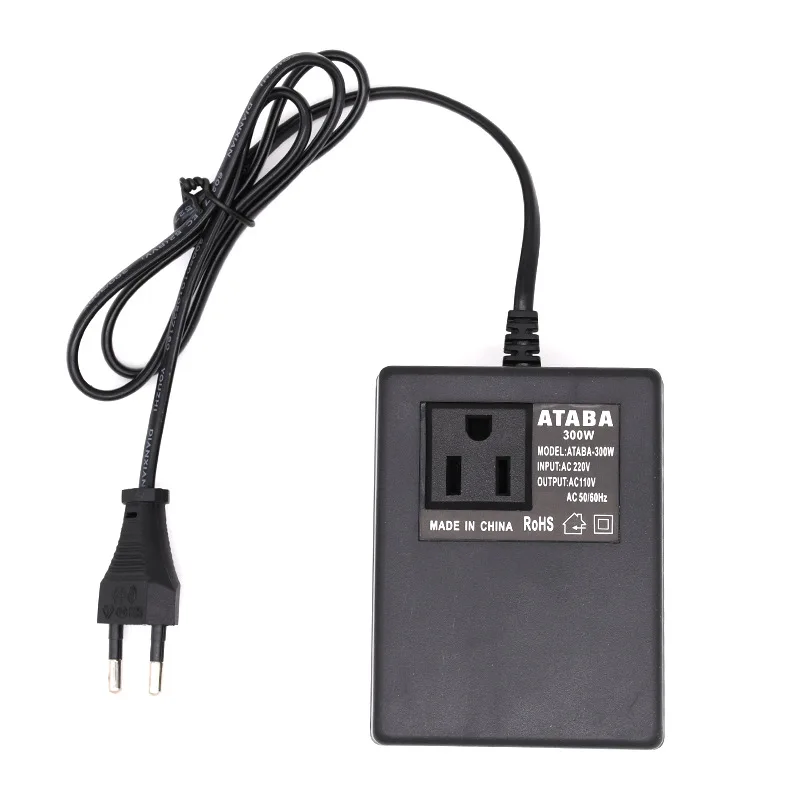 200W Power Transformer AC 220V To 110V Intelligent Efficient Household Voltage Converter Travel Power Adapter