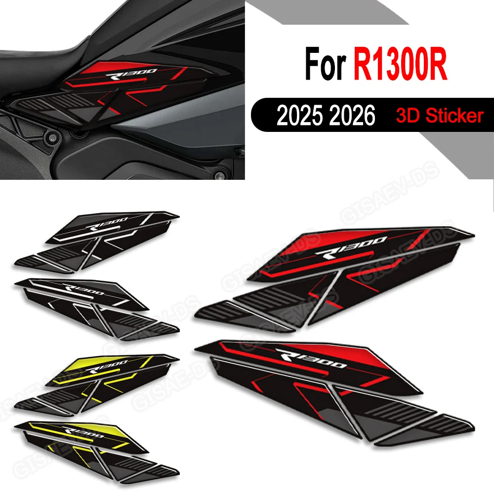 For R1300R R 1300 R R1300 2025 2026 Motorcycle Tank Pad 3D Epoxy Protection Sticker Decal
