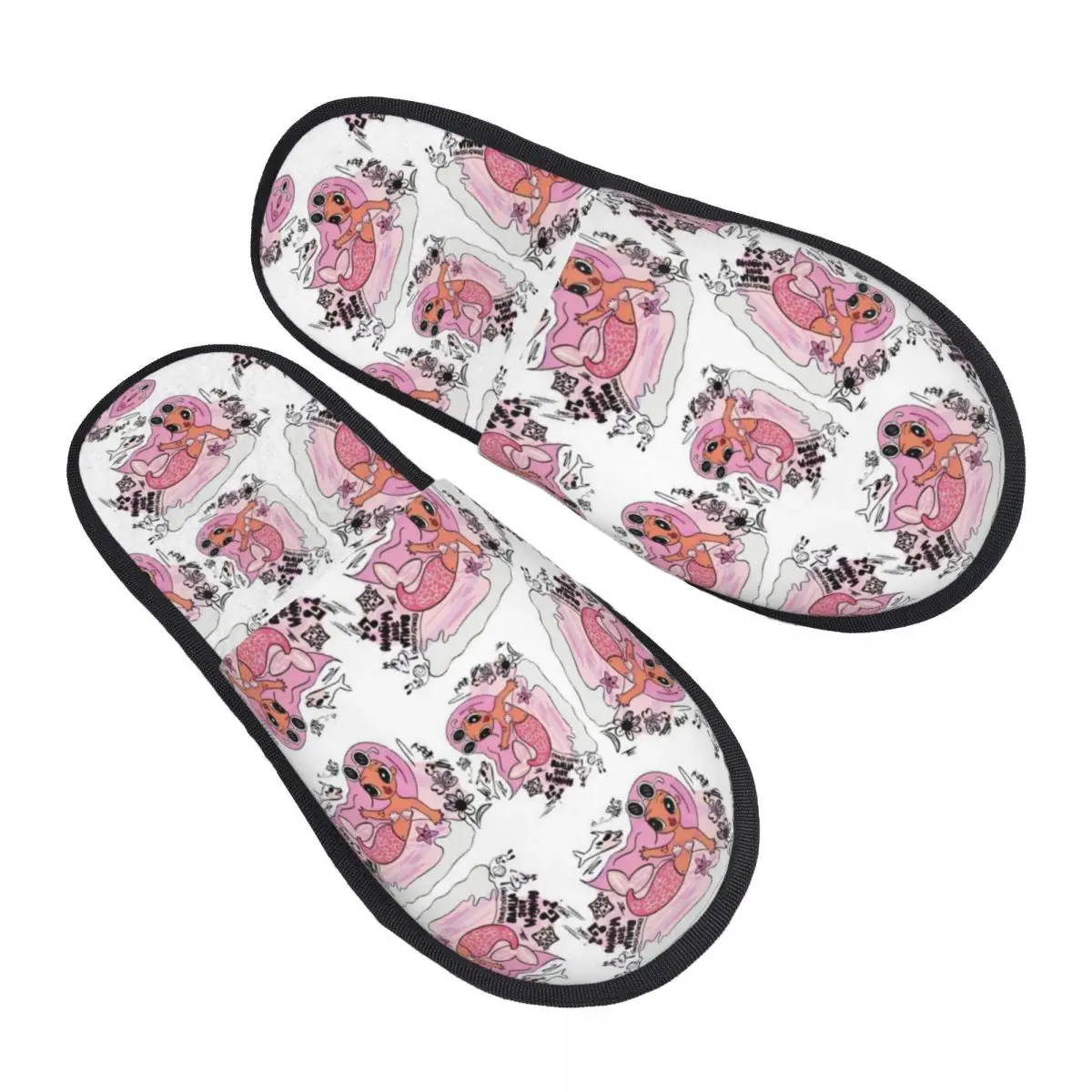 Custom Print Women K-Karol Singer G House Slippers Cozy Warm Memory Foam Fluffy Slipper Indoor Outdoor Shoes