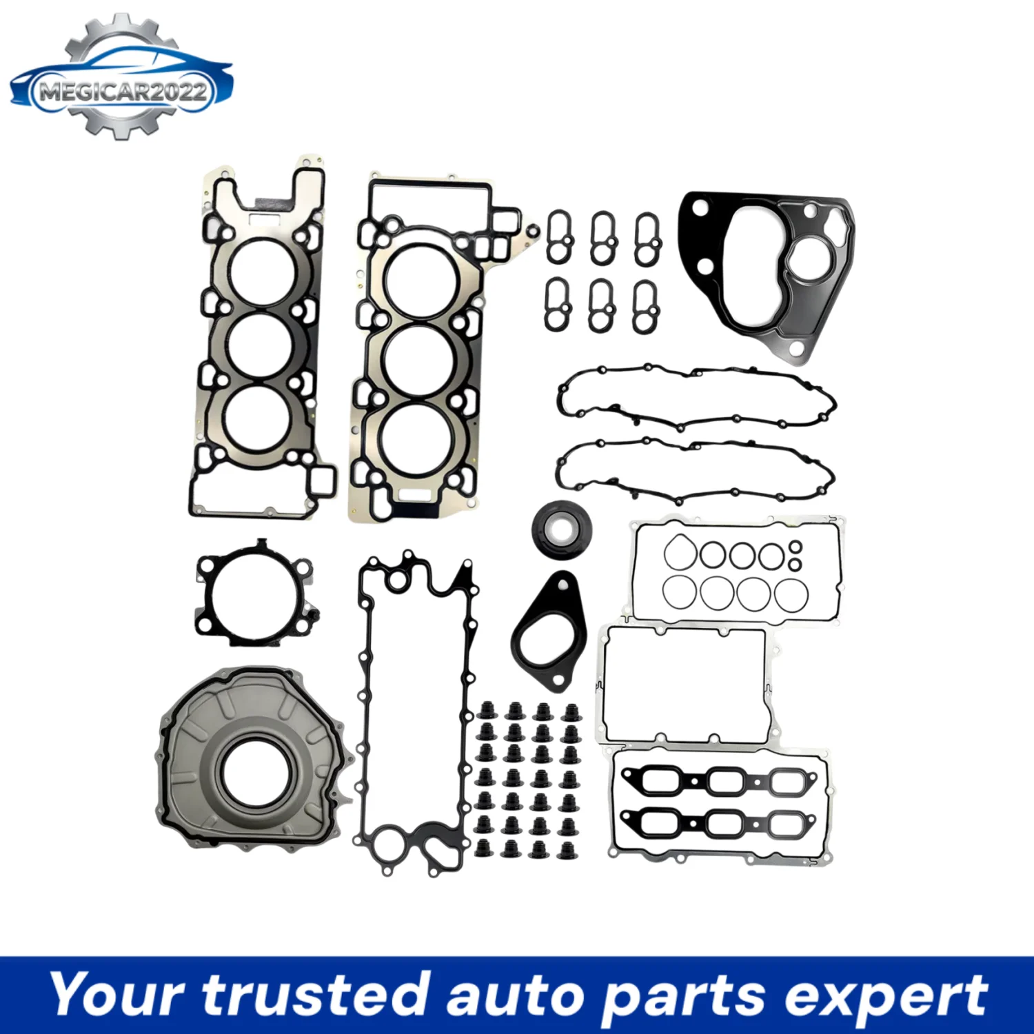 AJ126 Engine Gasket Set For Jaguar XF XE XJ Land Rover 3.0L V6 Gas Supercharged Engine Parts